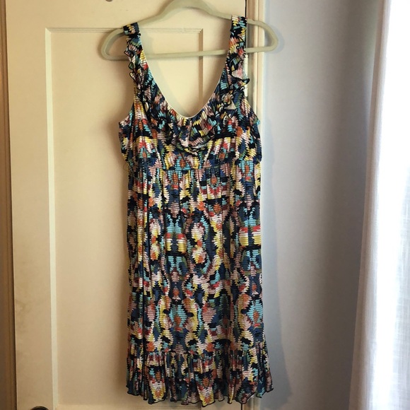 Blu Sage Dresses & Skirts - Like New! Adorable Multi-Color Sleeveless Dress